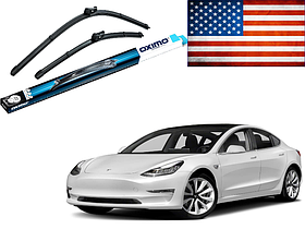 Комплект двірників   	Tesla   Америка