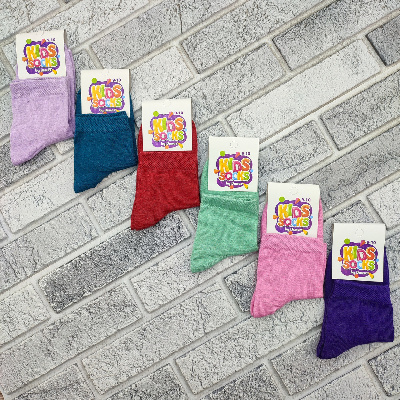 Шкарпетки дитячі середні весна/осінь р.9-10  асорті Kids Socks by Dukat 30039309, фото 1