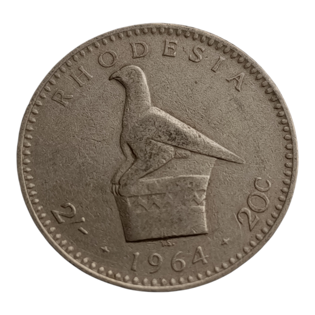 Родезія 2 шилінга, 1964