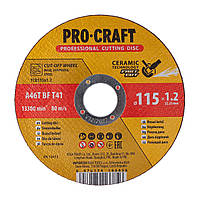 Диск відрізний керамічний Procraft YCD115x1.2 115 мм 1,2 мм 22,2 мм