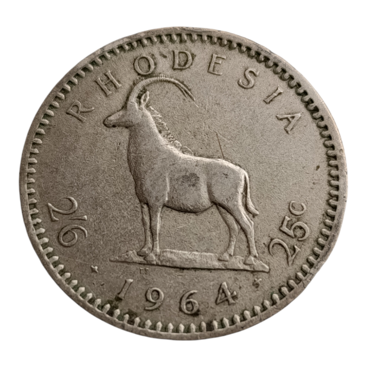 Родезія 2½ шилінга, 1964, фото 1