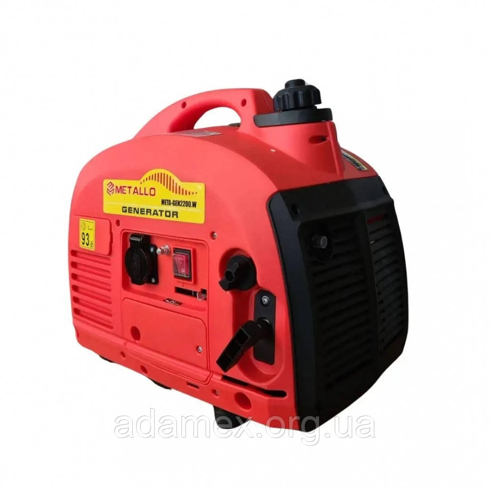 Генератор 2 КВт інверторний Metallo Meta-Gen2200W-Гарантия!