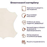 Самоклеюча екошкіра в рулоні 1.37*1m*0.5mm BEIGE WHITE (D) SW-00001348, фото 2