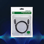 Оптичний аудіо кабель UGREEN AV122 Toslink Optical Audio Cable Pro EIAJ S/PDIF 3m (чорний), фото 10