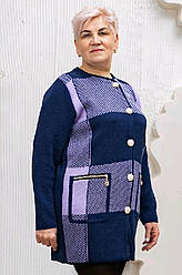 Кардиган жіночий на гудзиках з кишенями (з 50 по 62 р)