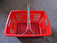 Кошик покупця 30 літрів ЧЕРВОНИЙ