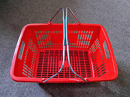 Кошик покупця 30 літрів ЧЕРВОНИЙ