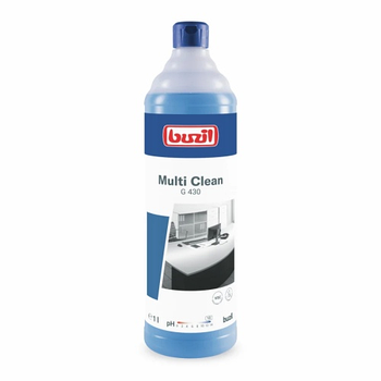 Лужний миючий засіб Buzil Multi Clean G430 для повсякденного догляду та інтенсивної чистки 1л