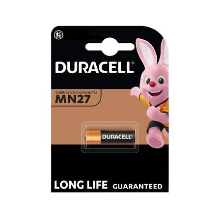 Батарейка MN27 A27 Duracell лужна 12В, фото 1