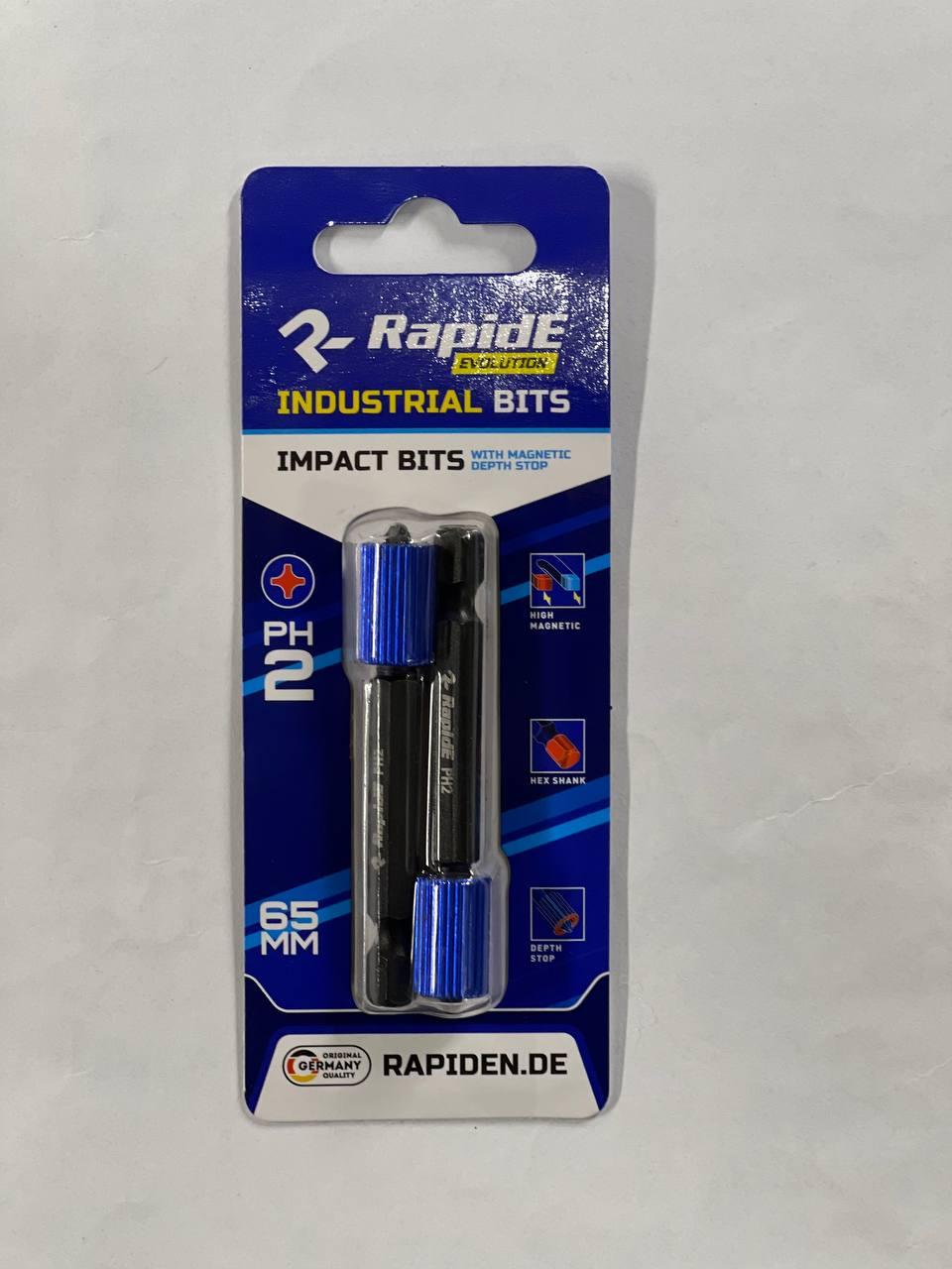 Магнітний біто-обмежувач RapidE IMPACT PH2/PZ2*65mm, фото 1