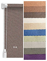 Рулонні штори Люмініс Коричневий 914