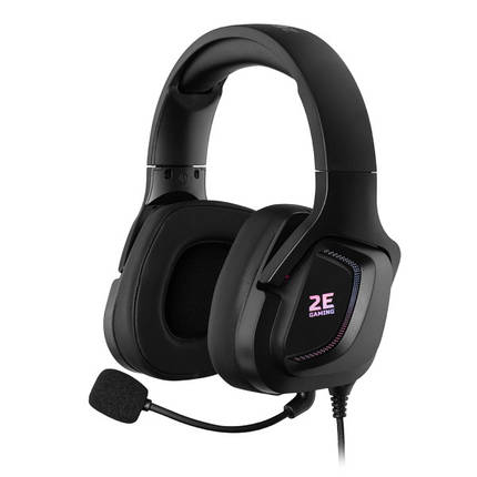 HF Stereo 2E HG340 RGB USB 7.1 Black (2E-HG340BK-7.1) UA, фото 1