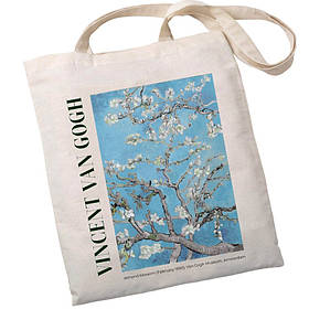 Екошопер BookOpt BK4098 Vincent Van Gogh Almond Blossom бежевий