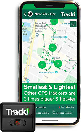 Tracki GPS-трекер для транспортних засобів, автомобілів, дітей, майна. Потрібна передплата. Пристрій злеж, фото 1