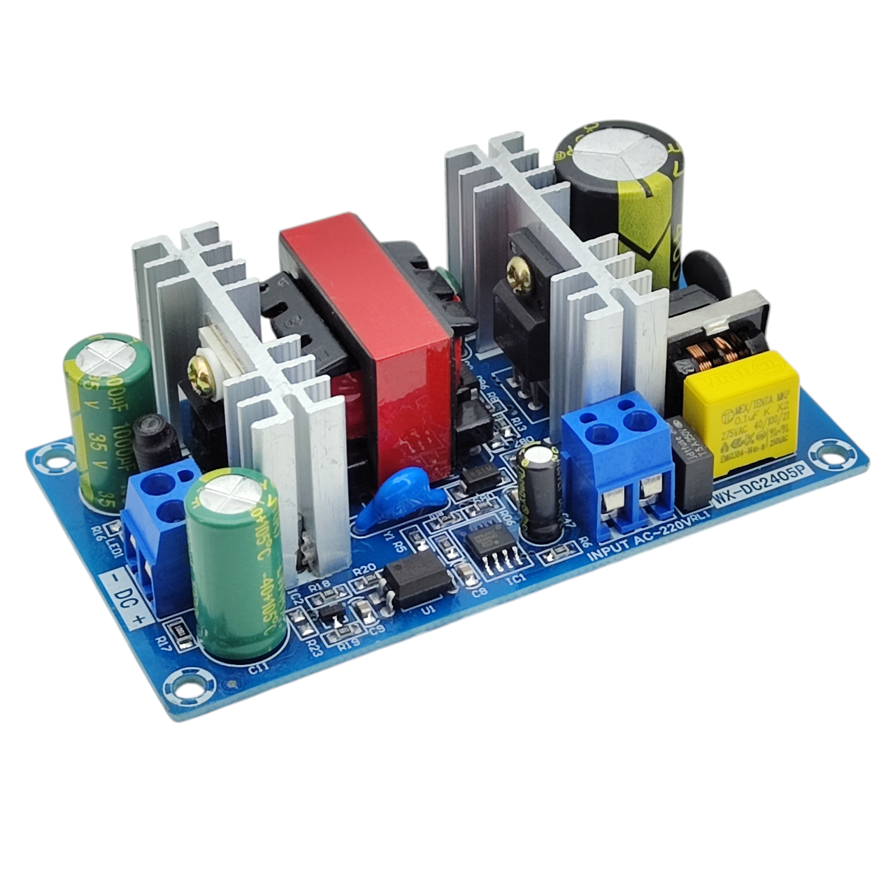Безкорпусний імпульсний блок живлення 12V 4A, вхід 100-240В SG6842