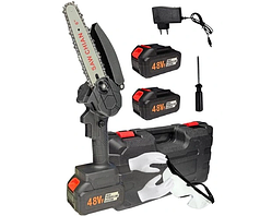 Міні-пилка акумуляторна PORTABLE GARDEN 2000 mAh садова міні-пила 6 дюймів