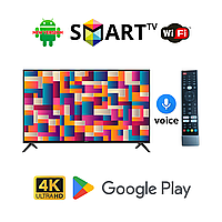 Телевізор Satelit 34" I Android 15.0 Smart DVB/T2/FullHD/USB/ (1980x1080) блютуз + голосове управління