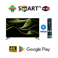 Телевізор Mystery 32" I Андроїд 15.0/Smart TV/DVB/T2/FullHD/USB/ (1980x1080) блютуз + голосове управління