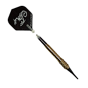 Дротик латунний чорний