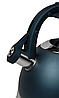 Чайник з нержавіючої сталі Kamille KM-0861 3 л зі свистком і ручкою soft touch., фото 4