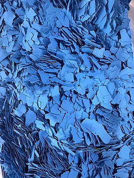 Флоки чіпси Синій 1кг для підлоги та стін зносостійке покриття для офісів і санвузлів