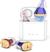 Слуховий апарат OTC з магнітним зарядним футляром, підсилювач слуху що перезаряджається