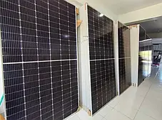 Монокристалічна сонячна панель Canadian Solar TOPHiKu6 CS6.1-72TD-605, 605Вт, N-type Double Glass, фото 3