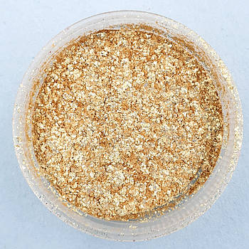 Кондитерські блискітки Ультраблискуче золото 5 г