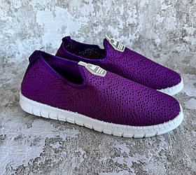 Мокасини жіночі сітка Крок гуртом