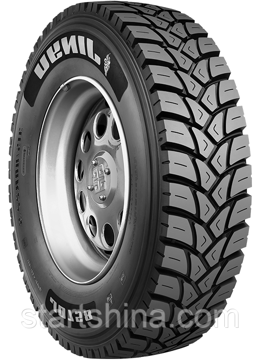 Вантажні шини 315/80 R22.5 156/150J JINYU JD758 20PR M+S 3PMSF TL (універсальна вісь)