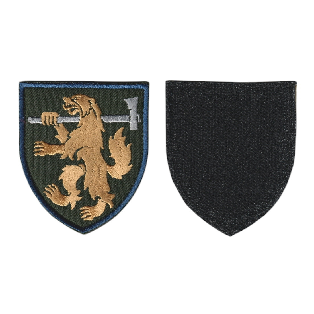 Шеврон військовий / армійський, 68 окрема єгерська бригада, на липучці,  ЗСУ. 8 см * 7 см, фото 1