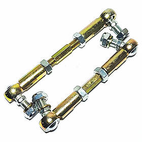 Кермові тяги (пара) квадроцикла з наконечниками 160 мм MiniATV посилені