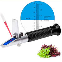 Р РµС„СЂР°РєС‚РѕРјРµС‚СЂ РґР»СЏ РІРёРЅРѕРґРµР»РёСЏ РІРёРЅР° РєРѕРЅС†РµРЅС‚СЂР°С†РёРё Р°Р»РєРѕРіРѕР»СЏ % vol Рё Brix RZ121