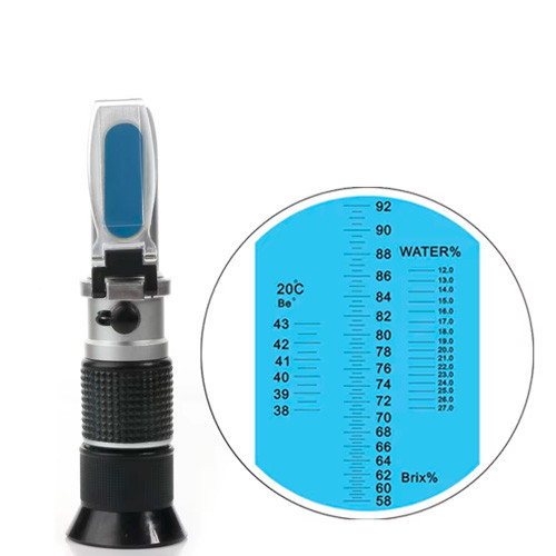 Рефрактомометр для меду 3 в 1, тестер цукристості вологості щільності RZ127, фото 1