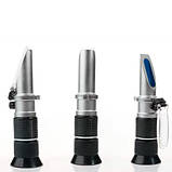 Рефрактомометр для меду 3 в 1, тестер цукристості вологості щільності RZ127, фото 3