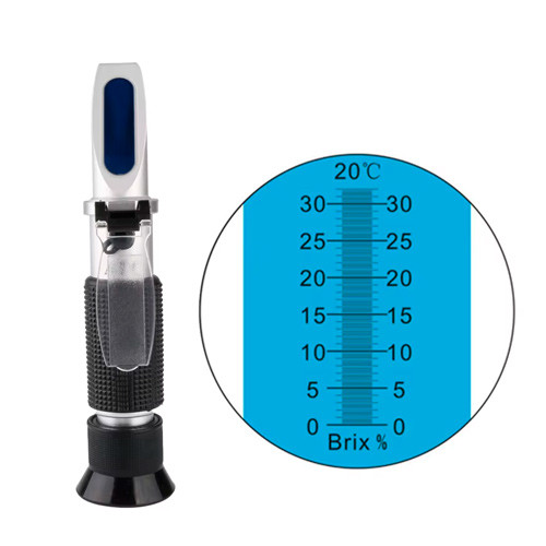 Рефрактометр для цукру соку вина, тестер цукристості 0-32% Brix АТС RZ113, фото 1
