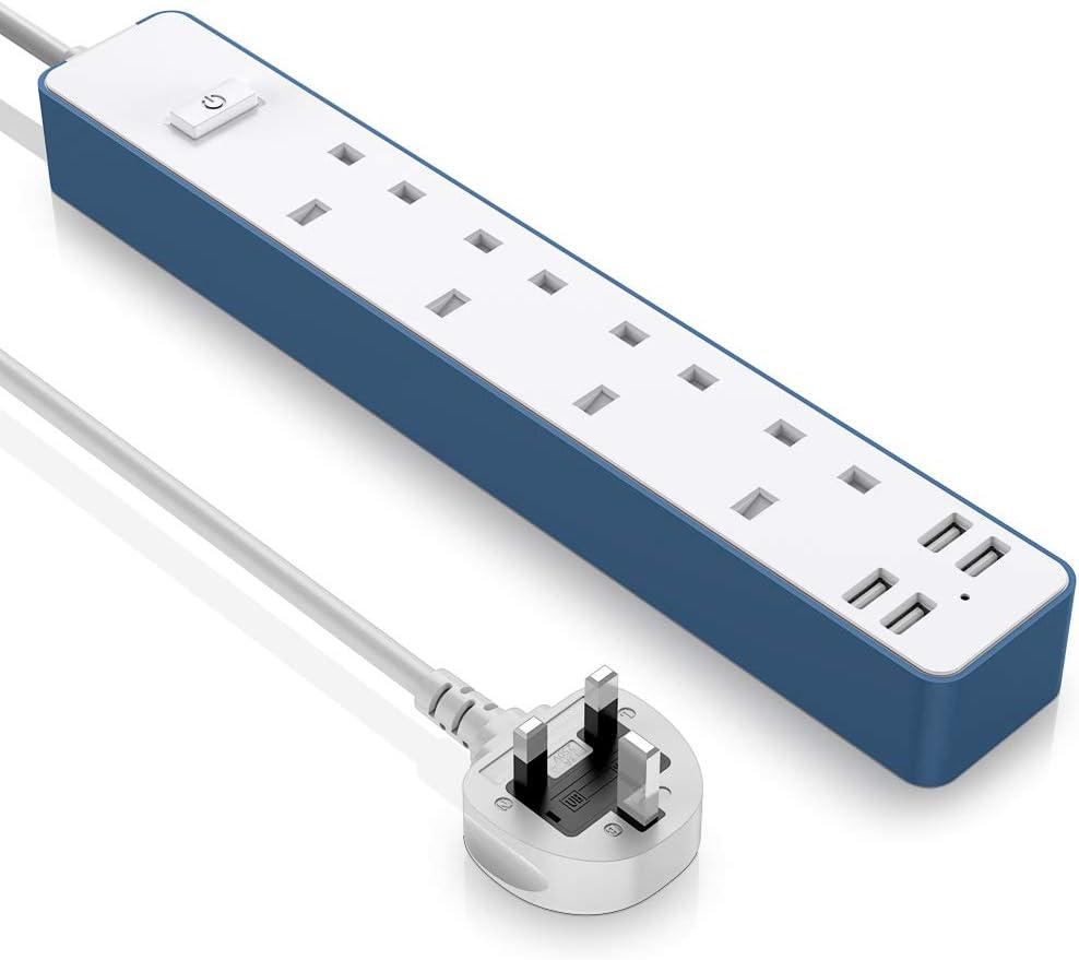 Подовжувач з USB, подовжувач Wiselead YG4K4U з 4 портами USB, фото 1