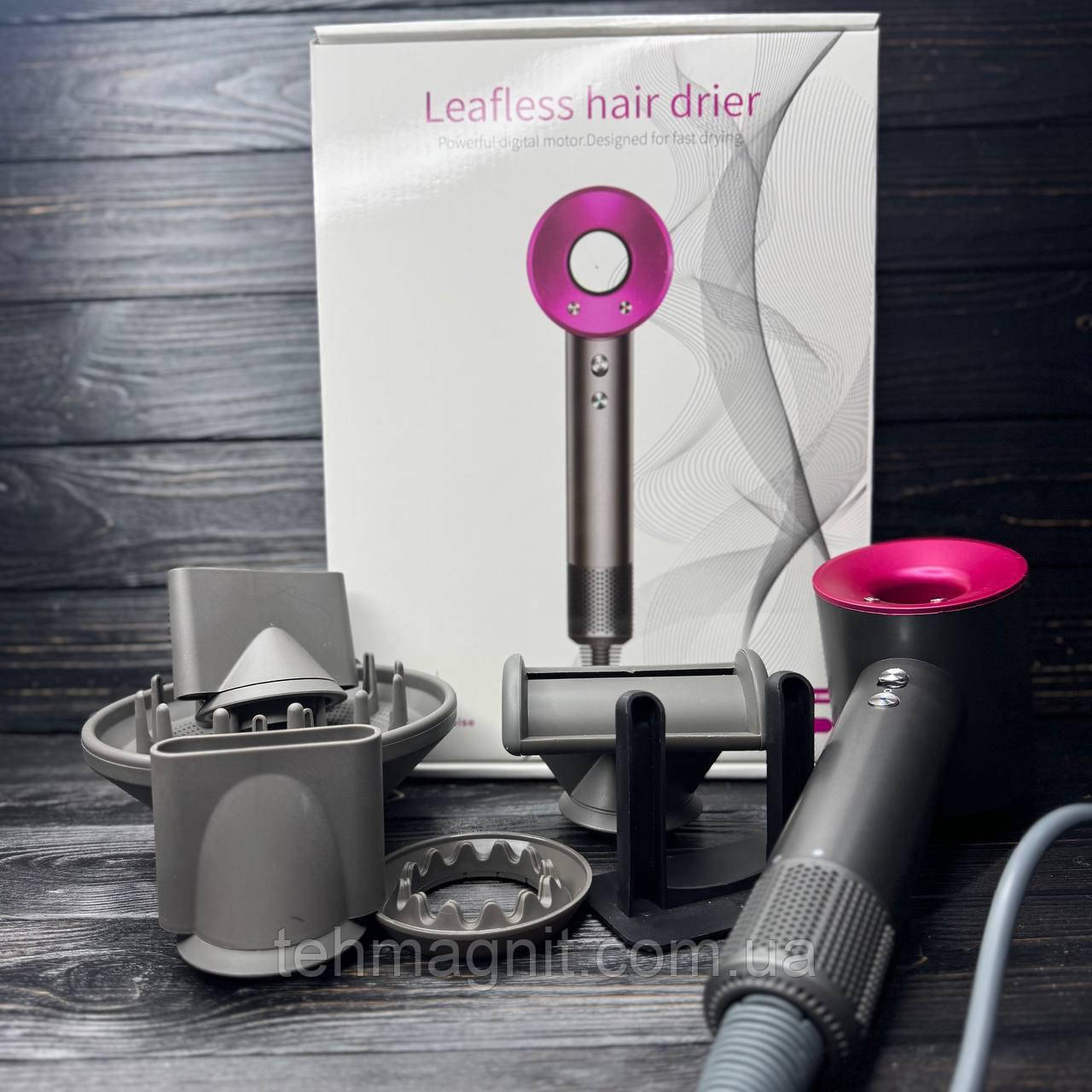 Фен для волосся Super Hair Dryer, 1600 Вт 5 в 1