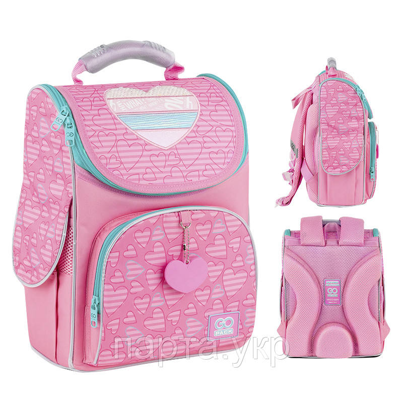 Рюкзак шкільний каркасний GoPack Education Pink Dreams GO25-5001S-1