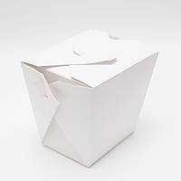 Бокс для локшини 300 мл білий (85*66*104)