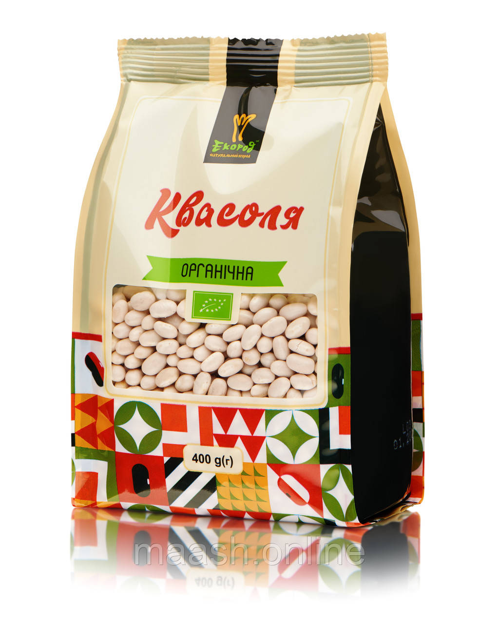 Квасоля біла суха органічна Екород, 400 г
