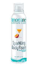 Хрустка зволожуюча масажна пінка для тіла Amoreane Sparkling Body Foam Passionfruit Daquiri, 150 мл