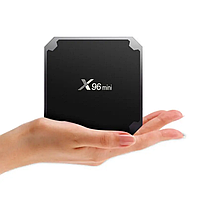 Смарт тв приставка з пультом Smart TV X96 Mini 2/16 Гб 4К MA384, фільми Youtube програми