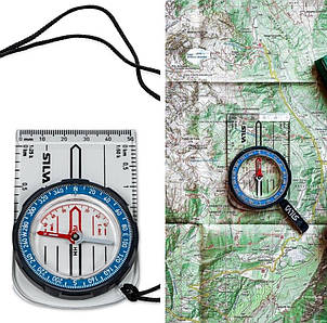 Silva Field | Точний картографічний компас початкового рівня для туристів, альпіністів, мисливців та військових