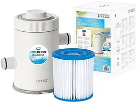 Картриджний фільтр насос Intex 26602 (продуктивність 1250 л/г, басейнів об'ємом до 5000л)  C330