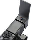 Змішувач для ванни Frap F3284-9 (латунь, збройова сталь), фото 2