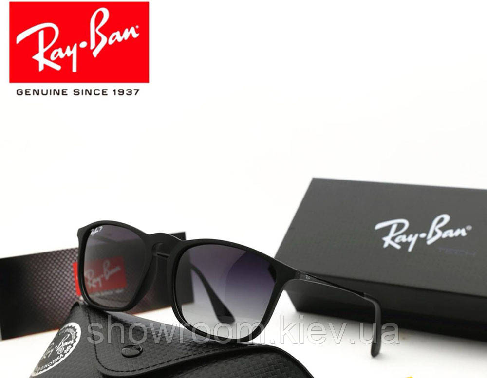 Жіночі сонцезахисні окуляри Rayban (4187), фото 1