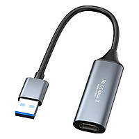 Карта відеозахоплення для ПК комп'ютерної камери та запису 4K HDMI to USB Ugreen CM489