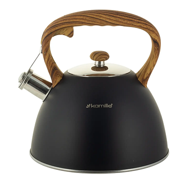 Чайник з нержавіючої сталі Kamille KM-0856 зі свистком