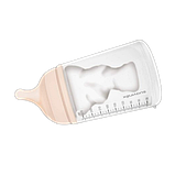 Набір Suavinex Zero. Zero Beige (пляшка 180 мл + пустушка), фото 7